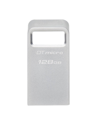 Memorie USB Kingston DataTraveler Micro, 128GB, Argintiu