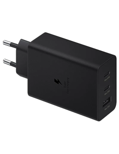 Încărcător Samsung Trio Fast Travel Charger EP-T6530, 65W, Negru