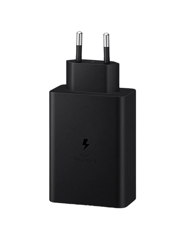 Зарядное устройство Samsung Trio Fast Travel Charger EP-T6530, 65Вт, Чёрный