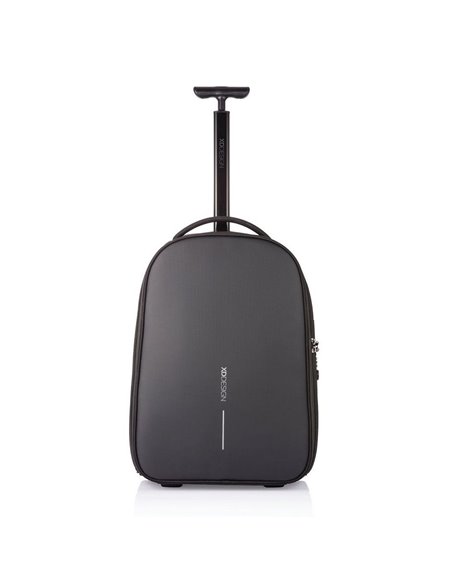 Rucsac de călătorie Bobby Trolley, 17", Poliuretan, Negru