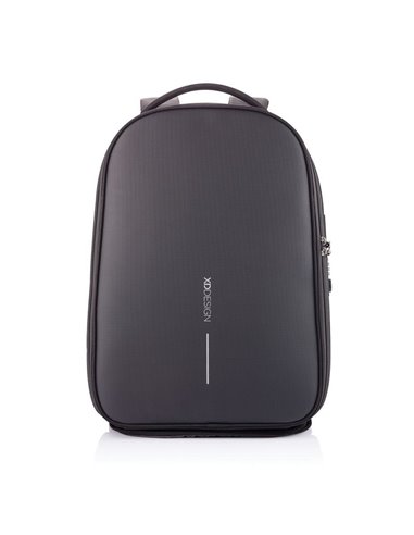 Rucsac de călătorie Bobby Trolley, 17", Poliuretan, Negru