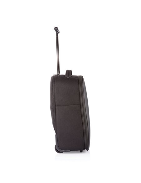 Rucsac de călătorie Bobby Trolley, 17", Poliuretan, Negru