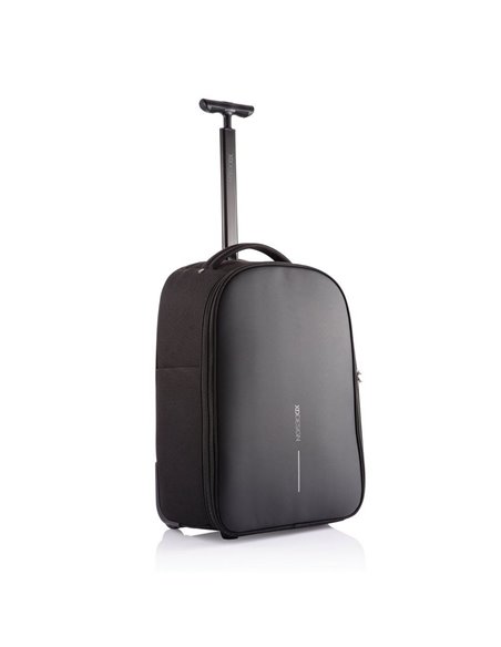 Rucsac de călătorie Bobby Trolley, 17", Poliuretan, Negru