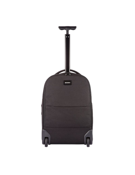 Rucsac de călătorie Bobby Trolley, 17", Poliuretan, Negru