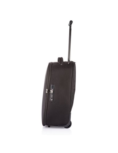 Rucsac de călătorie Bobby Trolley, 17", Poliuretan, Negru