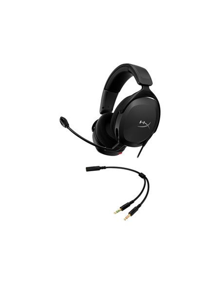 Гарнитура для мобильных телефонов HyperX Cloud Stinger 2 Core, Проводной аналоговый, Чёрный