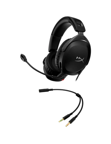Игровая Гарнитура HyperX Cloud Stinger 2, Проводной аналоговый, Чёрный