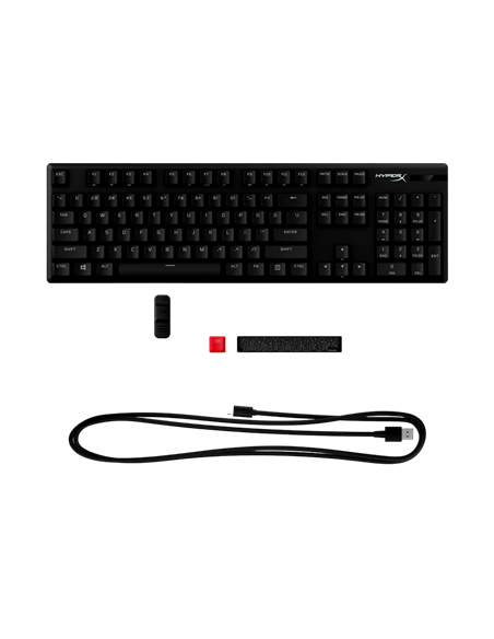 Tastatură HyperX Alloy Origins PBT, Cu fir, Negru