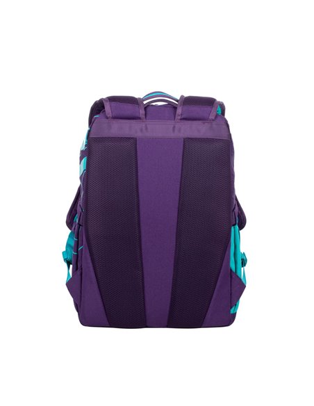Rucsac zilnic RivaCase Heide, 15.6", Poliester, Violet/Acvamarin Rucsac zilnic RivaCase Heide, 15.6", Poliester, Violet/Acvamarin