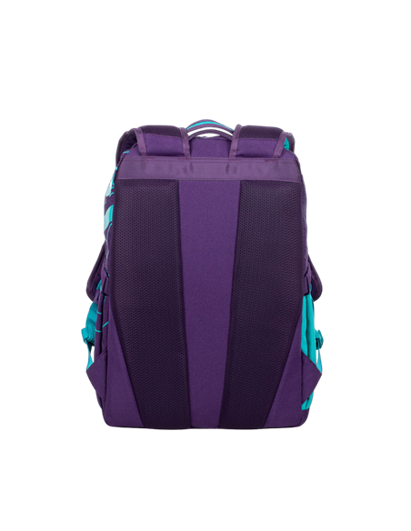 Rucsac zilnic RivaCase Heide, 15.6", Poliester, Violet/Acvamarin Rucsac zilnic RivaCase Heide, 15.6", Poliester, Violet/Acvamarin