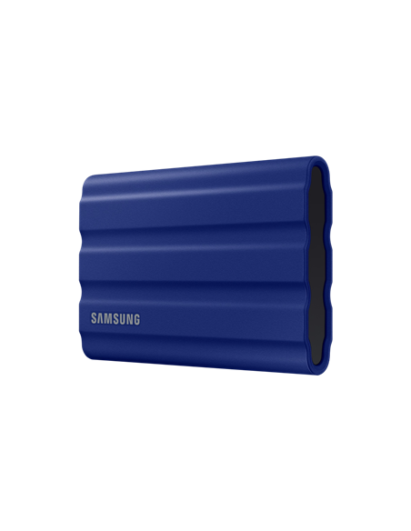 Внешний портативный SSD накопитель Samsung T7 Shield, 2 ТБ, Синий (MU-PE2T0R/WW)