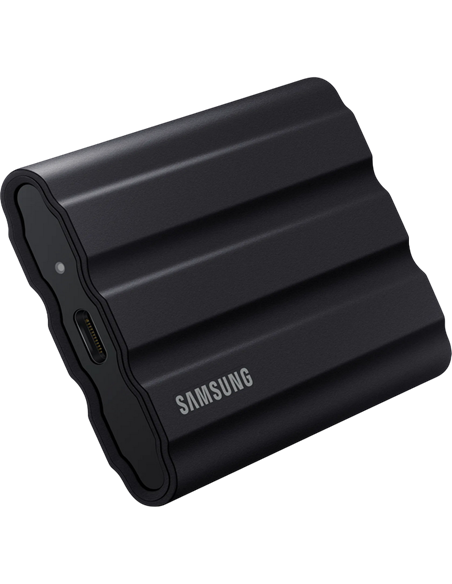 SSD portabil extern Samsung Portable SSD T7 Shield, 4 TB, Negru (MU-PE4T0S/WW)