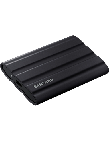 Внешний портативный SSD накопитель Samsung Portable SSD T7 Shield, 4 ТБ, Чёрный (MU-PE4T0S/WW)