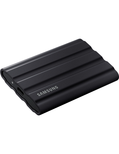 Внешний портативный SSD накопитель Samsung Portable SSD T7 Shield, 4 ТБ, Чёрный (MU-PE4T0S/WW)