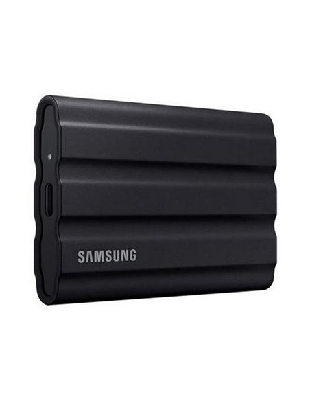 Внешний портативный SSD накопитель Samsung Portable SSD T7 Shield, 4 ТБ, Чёрный (MU-PE4T0S/WW)