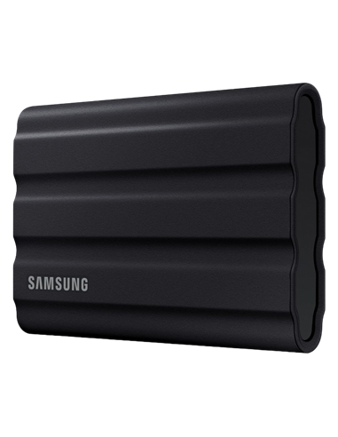 Внешний портативный SSD накопитель Samsung Portable SSD T7 Shield, 4 ТБ, Чёрный (MU-PE4T0S/WW)