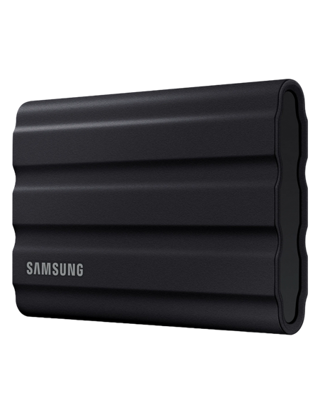 Внешний портативный SSD накопитель Samsung Portable SSD T7 Shield, 4 ТБ, Чёрный (MU-PE4T0S/WW)