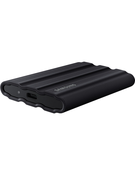 Внешний портативный SSD накопитель Samsung Portable SSD T7 Shield, 4 ТБ, Чёрный (MU-PE4T0S/WW)