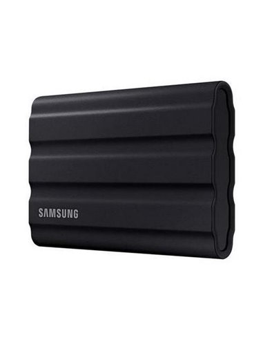 Внешний портативный SSD накопитель Samsung Portable SSD T7 Shield, 2 ТБ, Чёрный (MU-PE2T0S/WW)