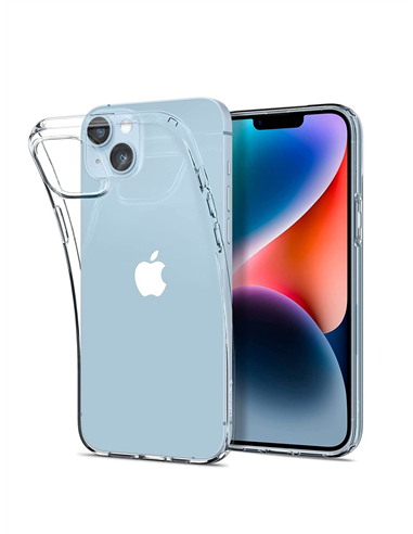 Husă Spigen iPhone 14 Plus, Liquid Crystal, Transparent