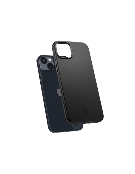 Husă Spigen iPhone 14 Plus, Thin Fit, Negru