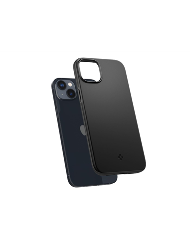 Husă Spigen iPhone 14 Plus, Thin Fit, Negru