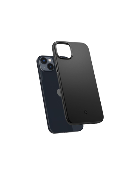 Husă Spigen iPhone 14 Plus, Thin Fit, Negru