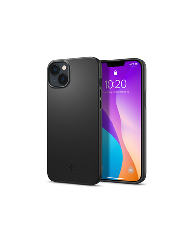Husă Spigen iPhone 14 Plus, Thin Fit, Negru