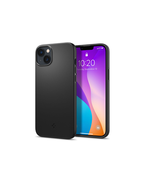 Husă Spigen iPhone 14 Plus, Thin Fit, Negru