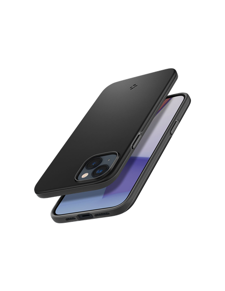 Husă Spigen iPhone 14 Plus, Thin Fit, Negru