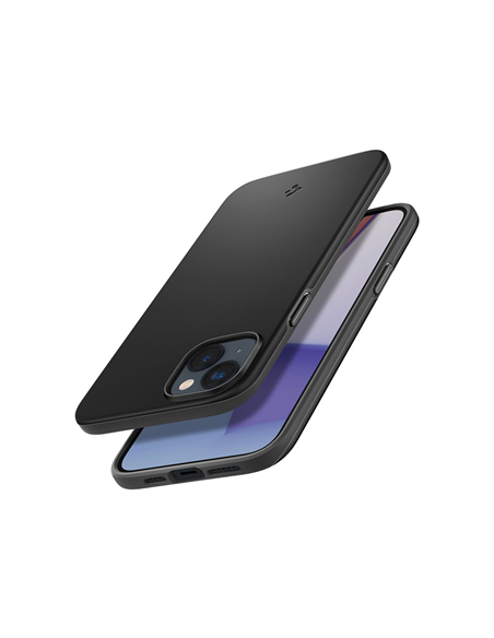 Husă Spigen iPhone 14 Plus, Thin Fit, Negru