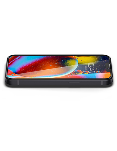 Sticlă de protecție Spigen iPhone 14 Plus, Glass FC, Negru