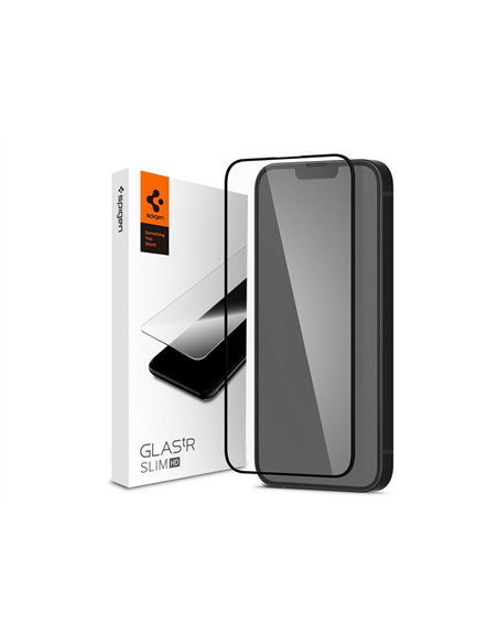 Sticlă de protecție Spigen iPhone 14 Plus, Glass FC, Negru