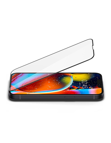 Sticlă de protecție Spigen iPhone 14 Plus, Glass FC, Negru