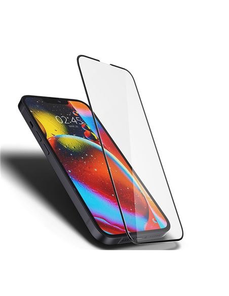 Sticlă de protecție Spigen iPhone 14 Plus, Glass FC, Negru