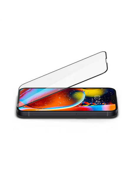Sticlă de protecție Spigen iPhone 14 Plus, Glass FC, Negru