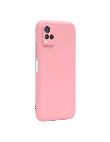 Husă Xcover Vivo Y21 - Liquid Silicone, Roz