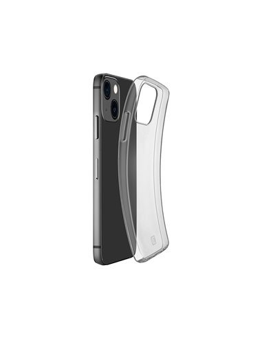 Husă Cellularline Fine - iPhone 14, Transparent