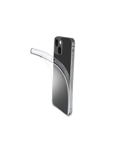 Husă Cellularline Fine - iPhone 14, Transparent