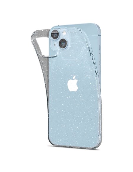 Husă Spigen iPhone 14 Plus Liquid Crystal Glitter, Transparent