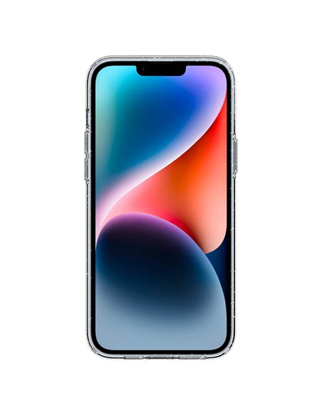 Husă Spigen iPhone 14 Plus Liquid Crystal Glitter, Transparent