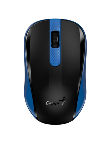 Mouse Wireless Genius NX-8008S, Negru/Albastru