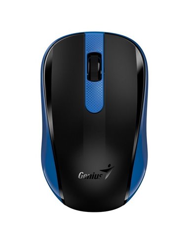 Mouse Wireless Genius NX-8008S, Negru/Albastru