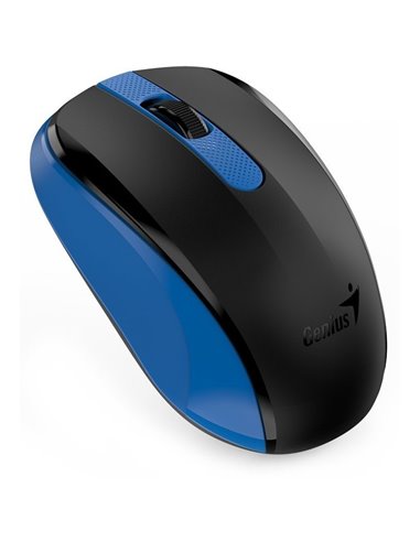 Mouse Wireless Genius NX-8008S, Negru/Albastru