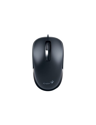 Set Tastatură + Mouse Genius SlimStar C126, Cu fir, Negru