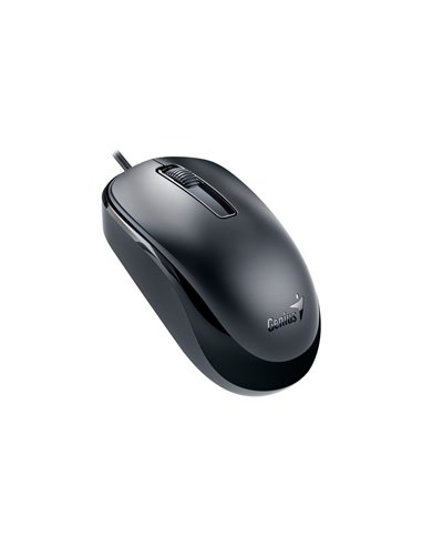 Set Tastatură + Mouse Genius SlimStar C126, Cu fir, Negru