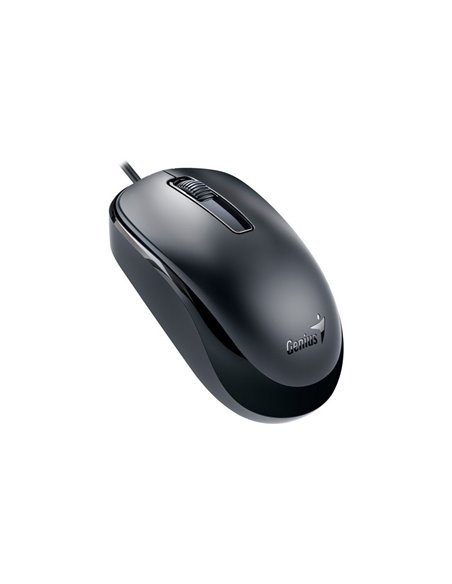 Клавиатура и мышь Genius SlimStar C126, Проводное, Чёрный