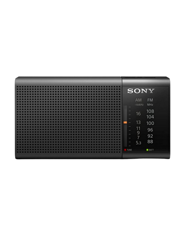 Портативное радио SONY ICF-P37, Чёрный