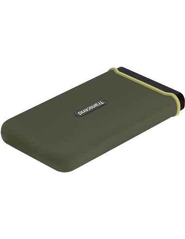 Внешний портативный SSD накопитель Transcend ESD380C, 4 ТБ, Military Green (TS4TESD380C)