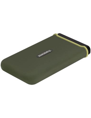 Внешний портативный SSD накопитель Transcend ESD380C, 4 ТБ, Military Green (TS4TESD380C)